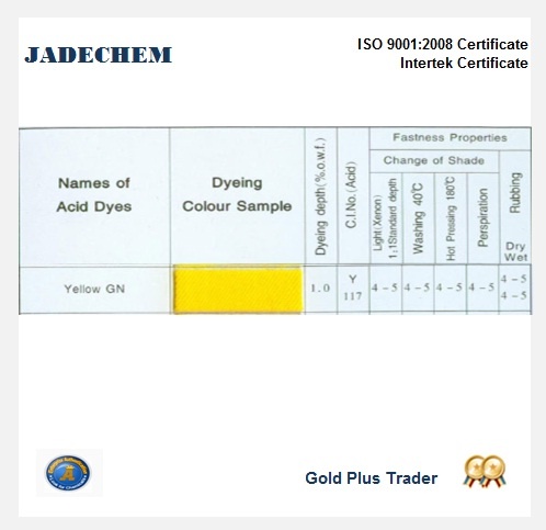 WEAK ACID LIGHT YELLOW G