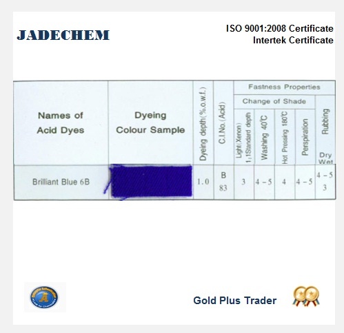 WEAK ACID BRILLIANT BLUE 6B