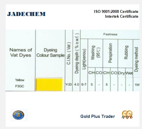 VAT YELLOW F3G