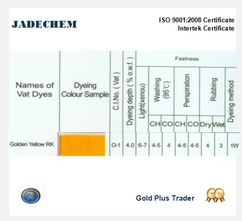 VAT GOLDEN YELLOW RK