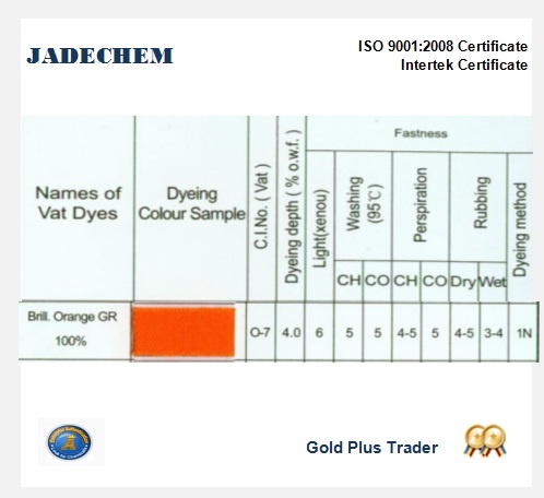 VAT BRILLIANT ORANGE GR